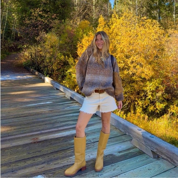 Frye Banana "Camryn" Pull On Classic Boots Size 8 - Picture 6 of 16